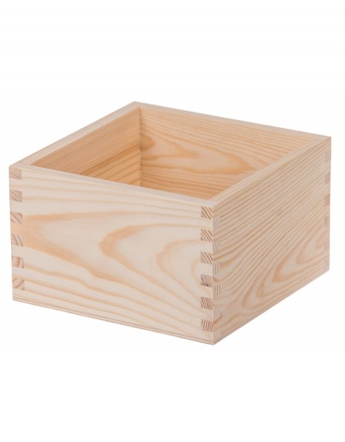 Bedýnka z borovicového dřeva 22x16x10 cm