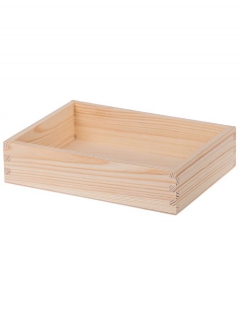 Bedýnka z borovicového dřeva 22x16x10 cm