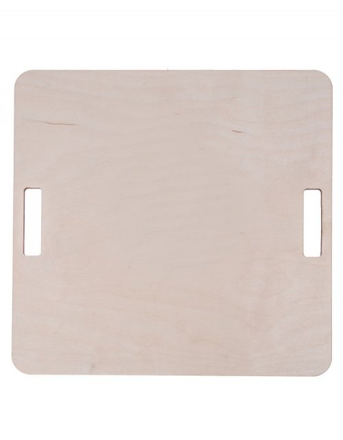 Dřevěná kuchyňská deska PIZZA 36x36 cm