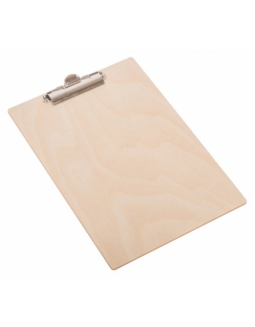 Dřevěná psací podložka s klipem FORMÁT A4