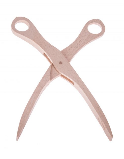 Dřevěné kuchyňské nůžky