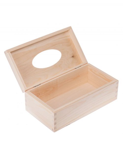 Dřevěný kryt na papírové kapesníky