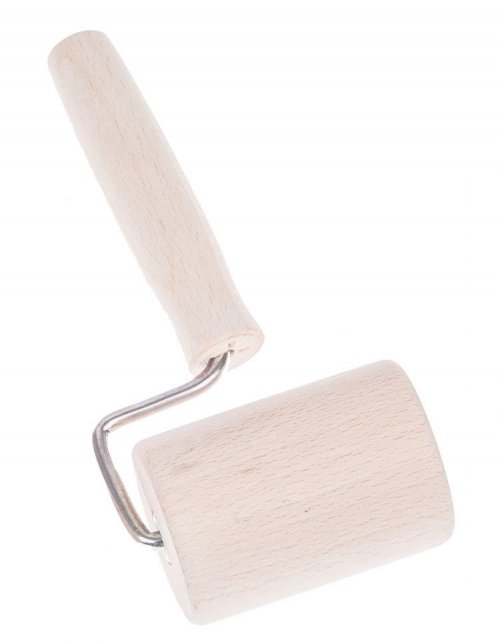 Dřevěný kuchyňský váleček na těsto ø5x16 cm, otočný