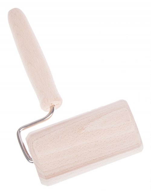 Dřevěný kuchyňský váleček na těsto ø5x18 cm, otočný