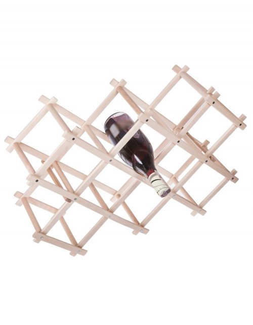 Dřevěný stojan na lahvový alkohol