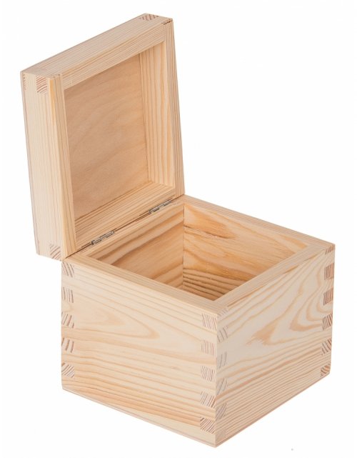 Přírodní dřevěná dárková krabička