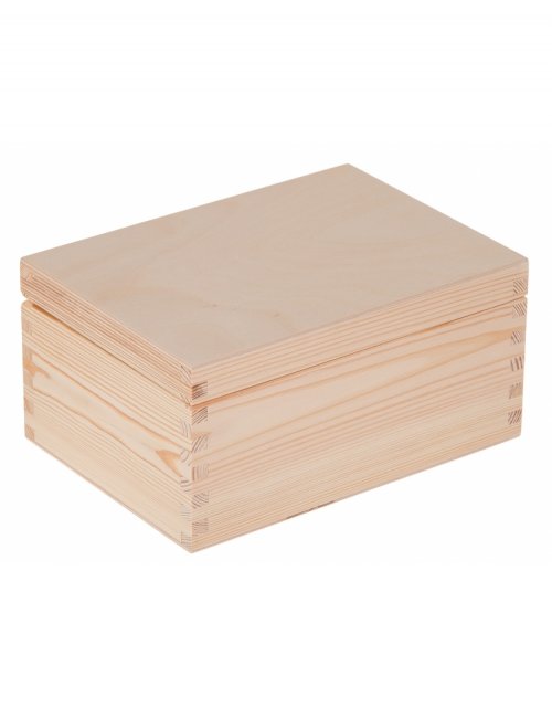 Přírodní dřevěná dárková krabička