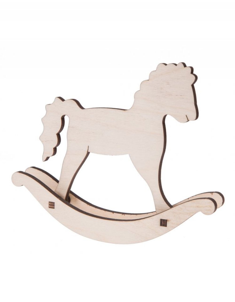 Dřevěná dekorace HOUPACÍ KONÍČEK 20 cm