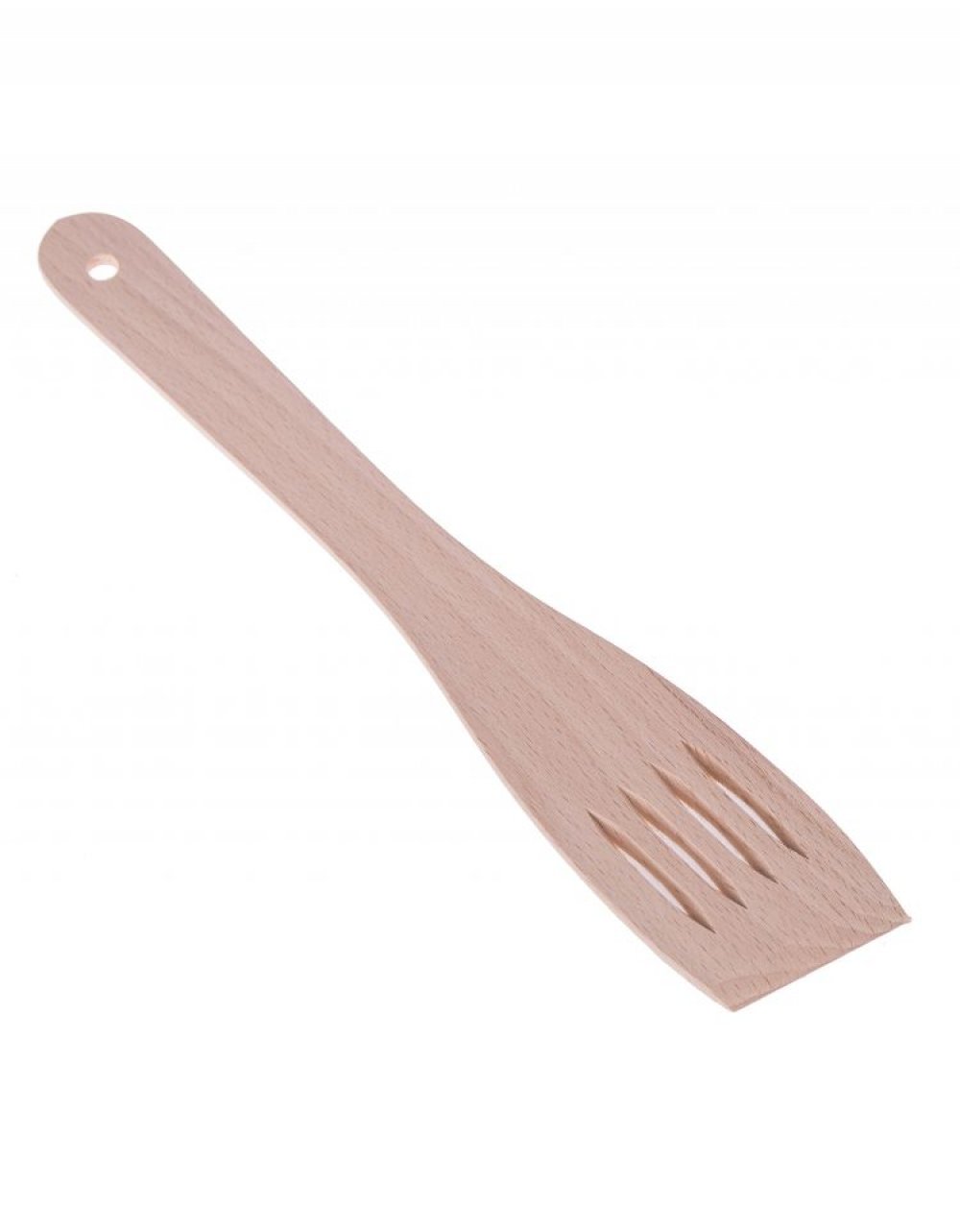 Dřevěná kuchyňská obracečka s otvory 30x5,5 cm