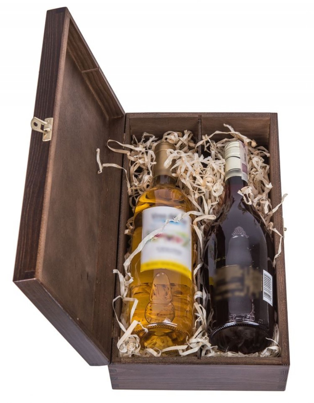 Dřevěný dárkový box na alkohol