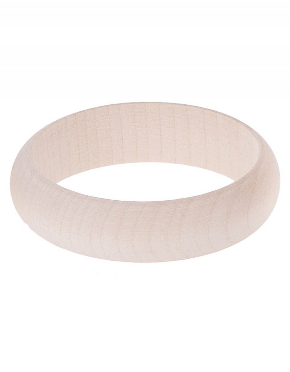 Dřevěný náramek oblý ø7x2 cm, lipové dřevo