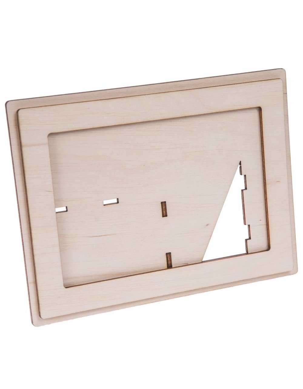 Dřevěný rámeček na fotografie, 15x10 cm