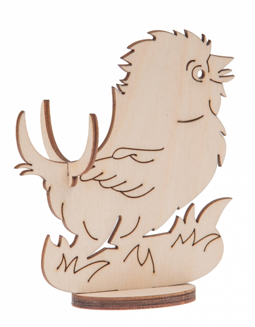 Dřevěný stojan na vejce