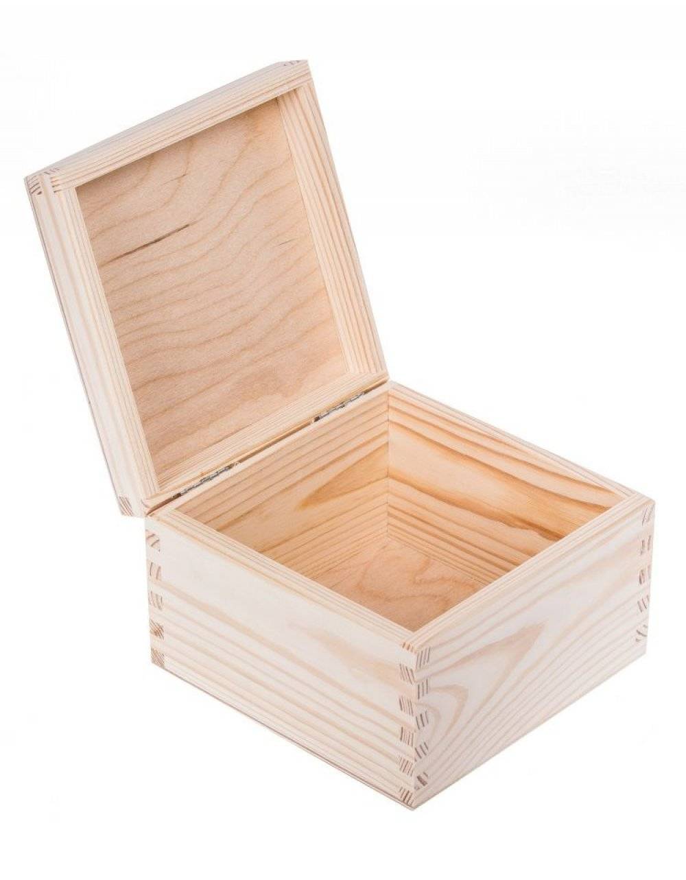 Přírodní dřevěná dárková krabička