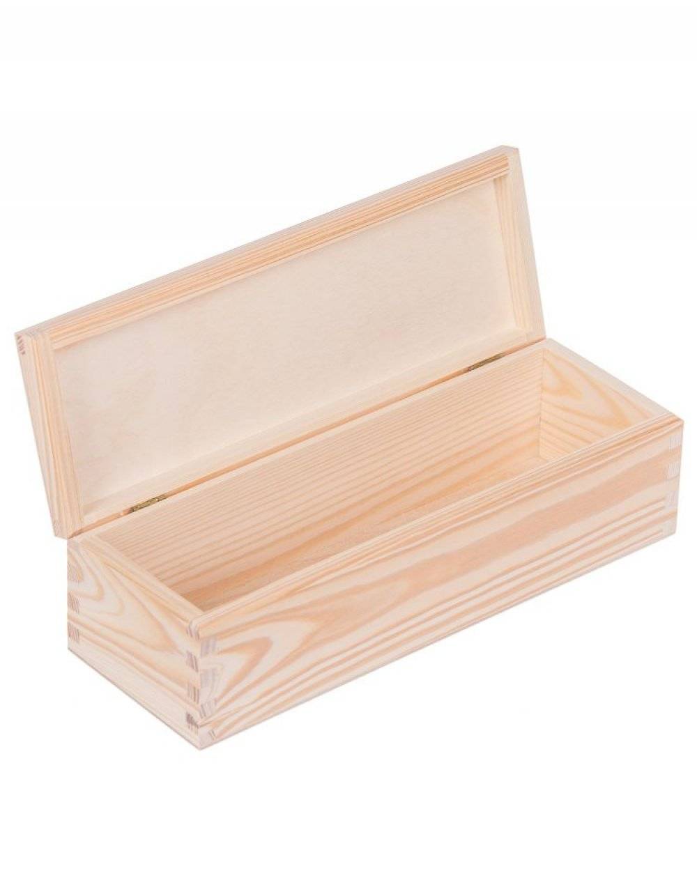 Přírodní dřevěná dárková krabička