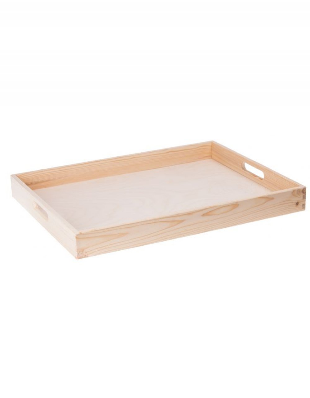 Přírodní dřevěný tác na servírování 40x30 cm