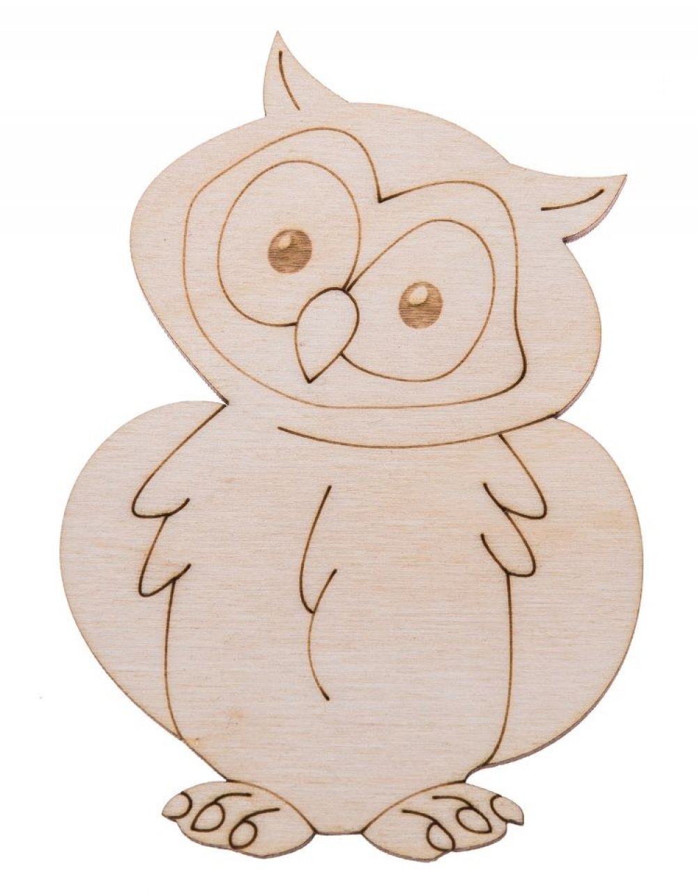 Velikonoční dekorace SOVA 11x7 cm